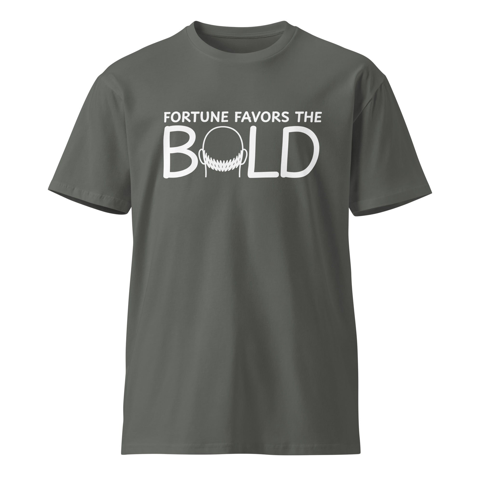 Clean Finish Tee in charcoal