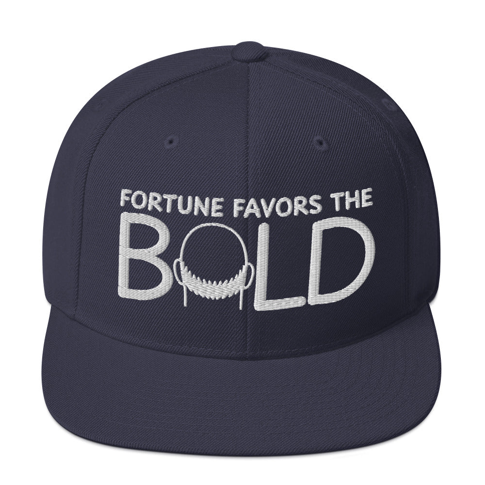 Crown Shade Snapback in navy